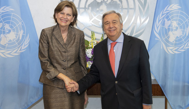 Helen La Lime, representante especial del secretario general de la ONU, Antonio Guterres, para Haití.