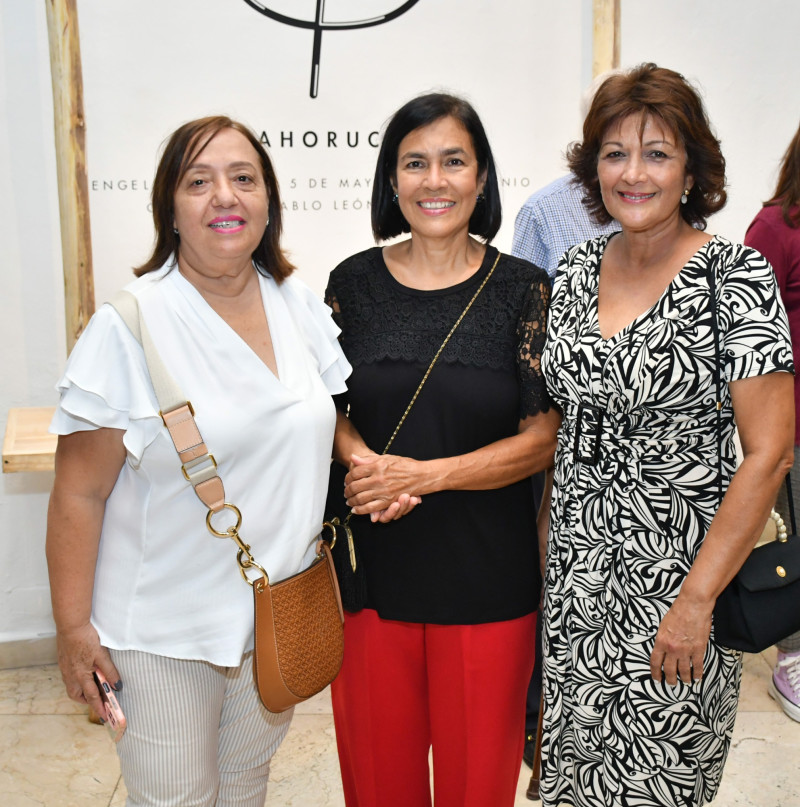 Eunice Luna, Alicia Madera y Ninoska Morato