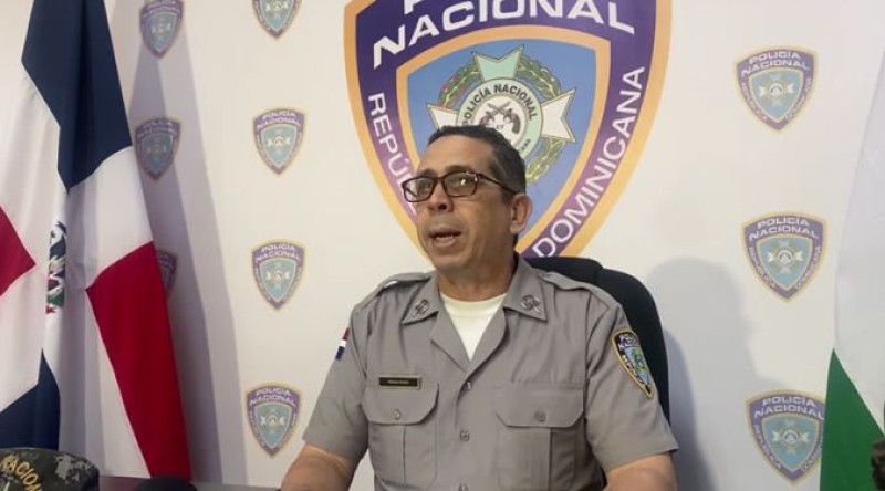 Vocero de la Policía Nacional, Diego Pesqueira.