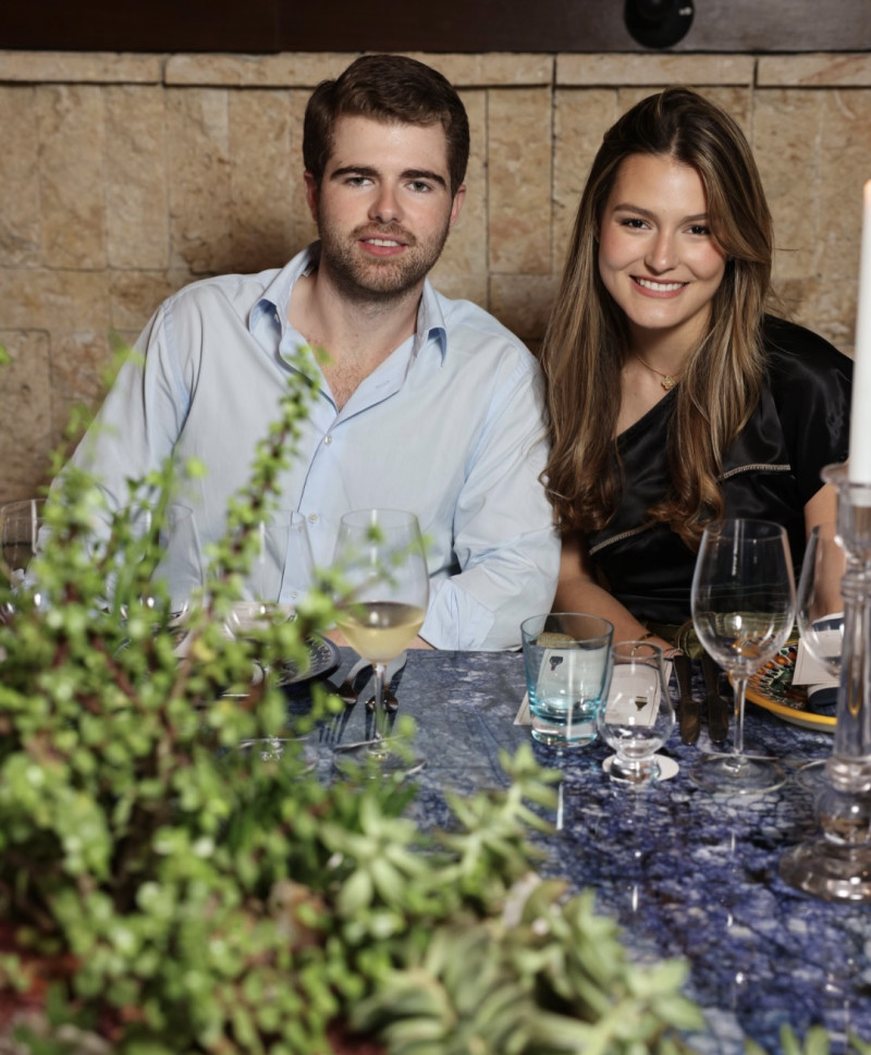 Rodrigo González y Caterina Hache
