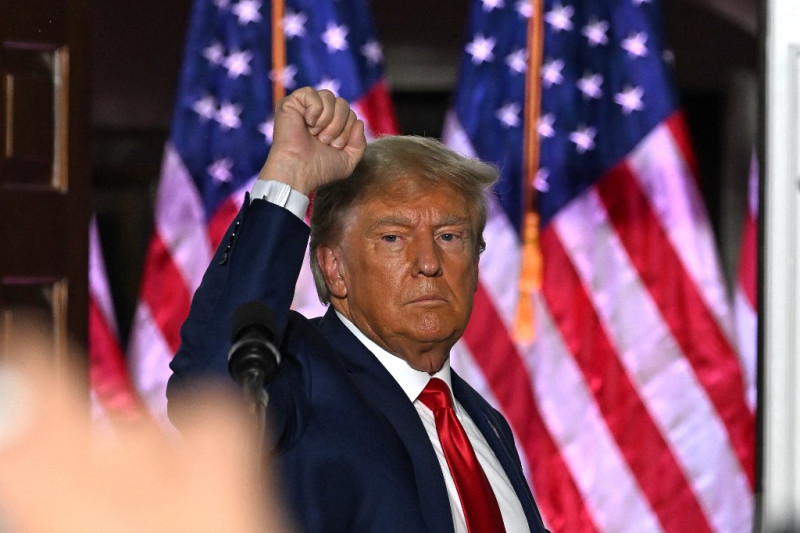 Expresidente estadounidense Donald Trump