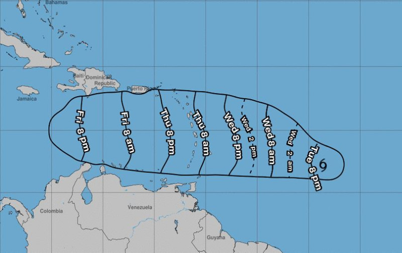 Pronóstico del NHC