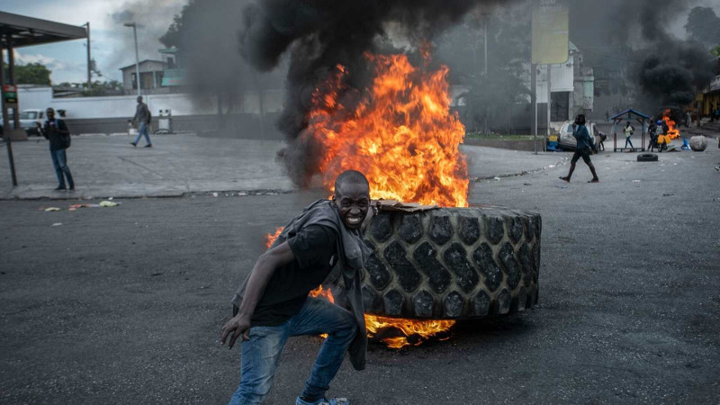 William O’Neill denunció la violencia de las bandas que siguen sembrando el terror, en especial en más de la mitad de Puerto Príncipe.