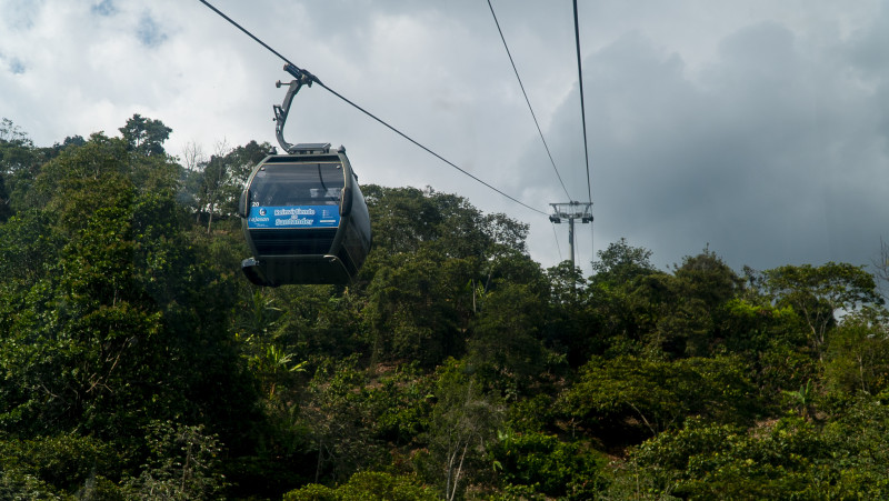 Teleférico en el Cerro del Santísimo