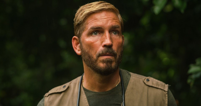 El actor Jim Caviezel en el rol de Tim Ballard, un antiguo agente especial que estuvo destinado a investigar casos de tráfico sexual en menores.