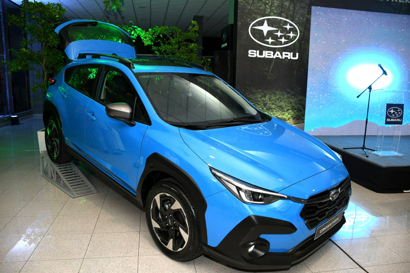 El nuevo vehículo Crosstrek.