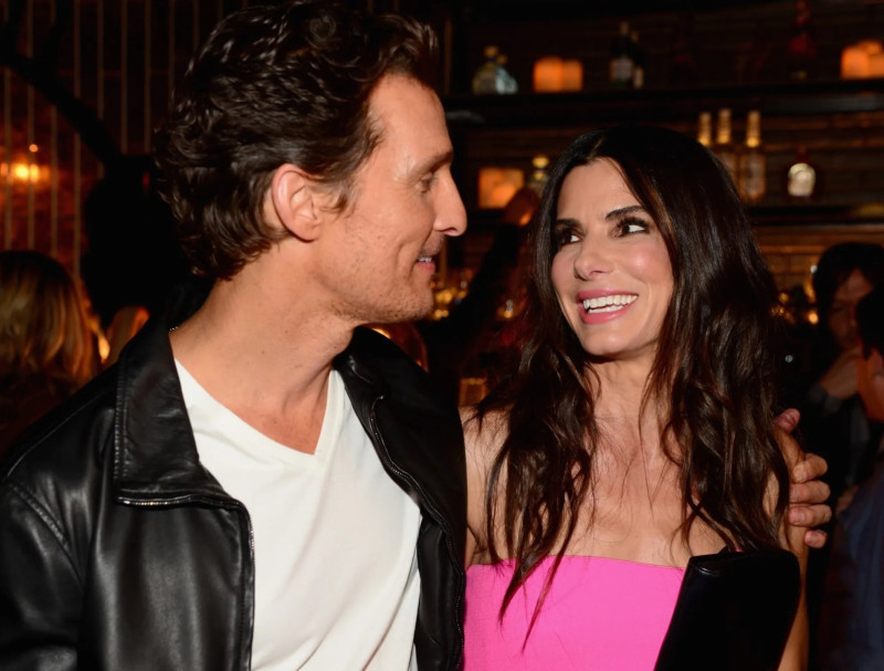 Sandra Bullock y Matthew McConaughey estuvieron juntos entre 1996 y 2000.