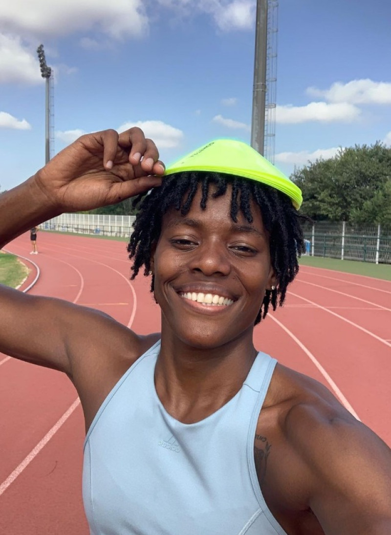 Marileidy Paulino,atleta ganadora de los 400 metros de los Juegos Centroamericanos y del Caribe