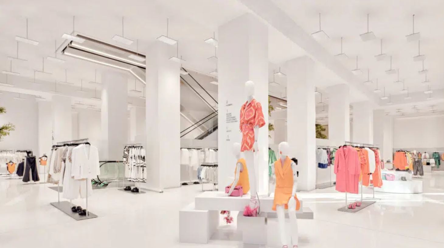 ZARA Ágora Mall, which closes on July 3, has been redesigned into a larger and more innovative store that will open in the first week of November 2023.